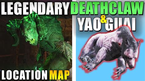 legendary deathclaw|fallout 76 legendary deathclaw location.